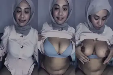 Bokep Jilbab Jilbab Abu Pamer Toket Gede Kost