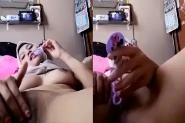Bokep Jilbab Ukhti Cantik Ketagihan Colmek WOT Kost