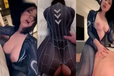 Msbreewc Spider Woman Cosplay Dientot Becek