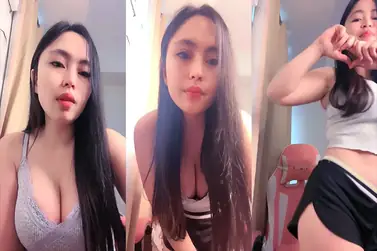 TikTokers Icha Cantik Live Erotis Show Room Kost